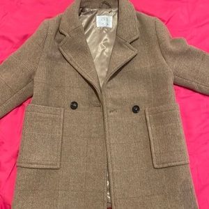 Girls Zara  pea coat size 8